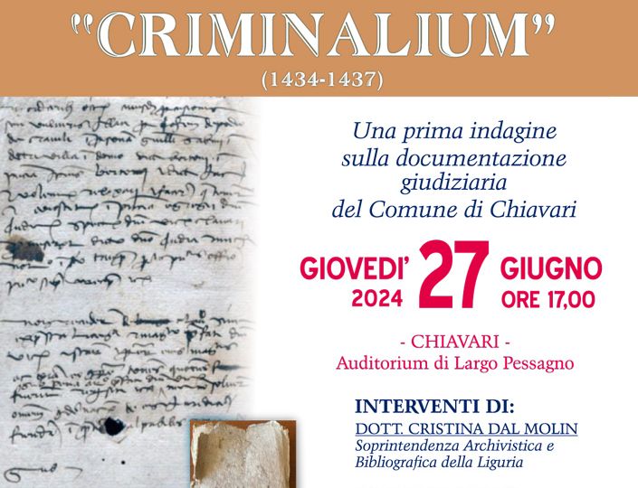 Criminalium-chiavari 27.6.2024